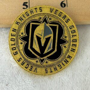 Collectible Vegas Golden Knights "Poker Chip"  Exclusive Gold and Black